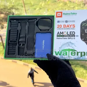 HainoTeko SIFLI-3 Waterproof Design Smart Watch With AMOLED Display