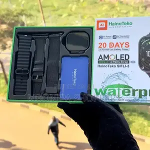 HainoTeko SIFLI-3 Waterproof Design Smart Watch With AMOLED Display