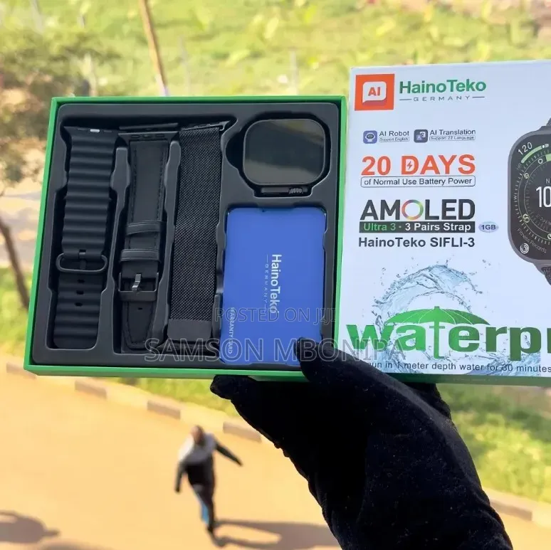 HainoTeko SIFLI-3 Waterproof Design Smart Watch With AMOLED Display