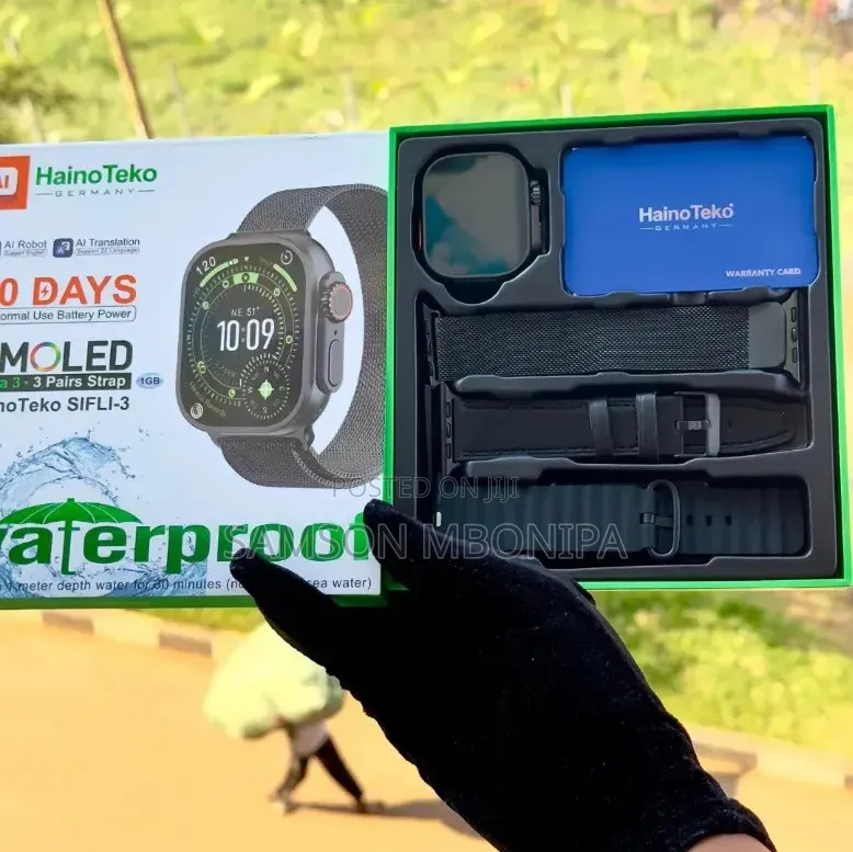 HainoTeko SIFLI-3 Waterproof Design Smart Watch With AMOLED Display
