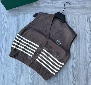 Button Armless Unisex Vests