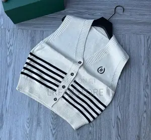 Button Armless Unisex Vests