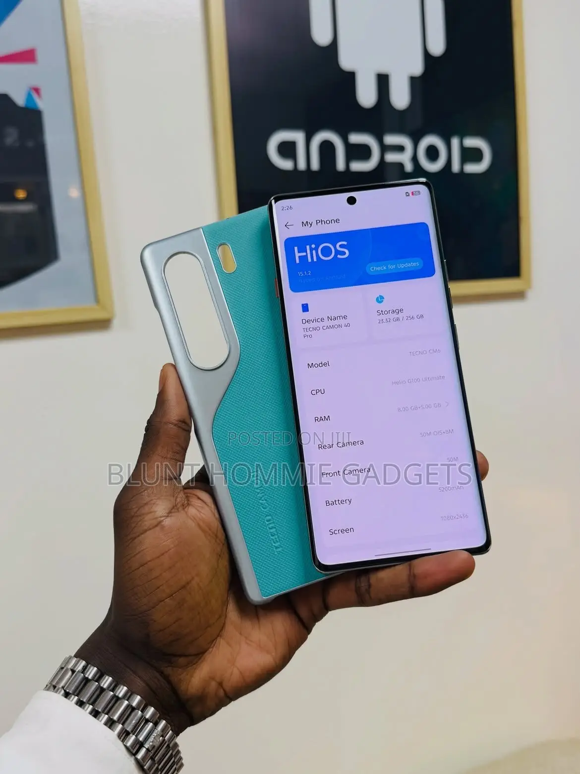 Tecno Camon 40 Pro 5G 256 GB Green