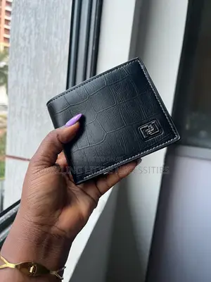 Hawas Men’s Croc Wallet - Black