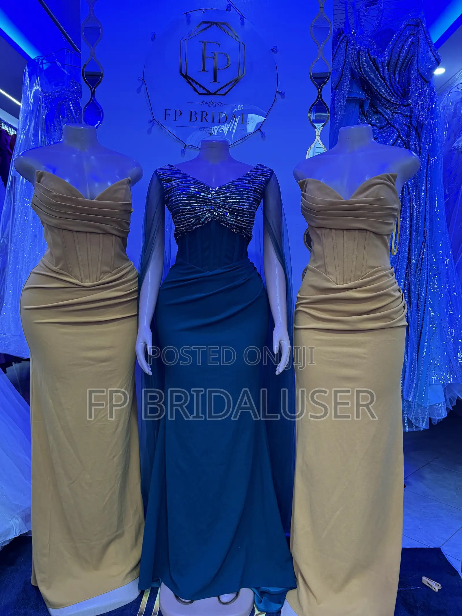 Bridesmaids Dresses for Hire X6 PCS Gold