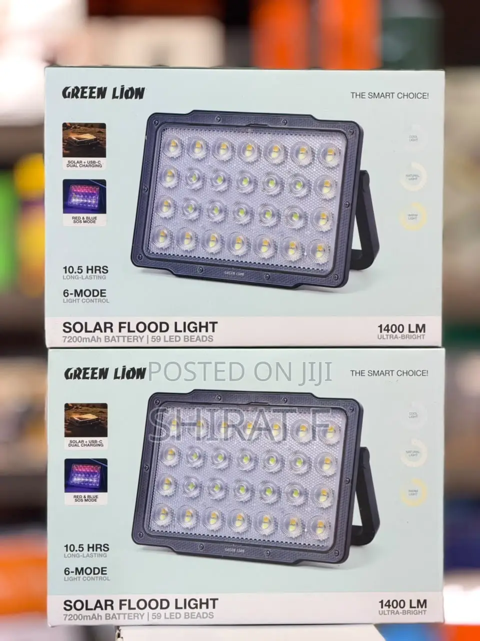 Greenlion Solar Floodlight With Solar Panel