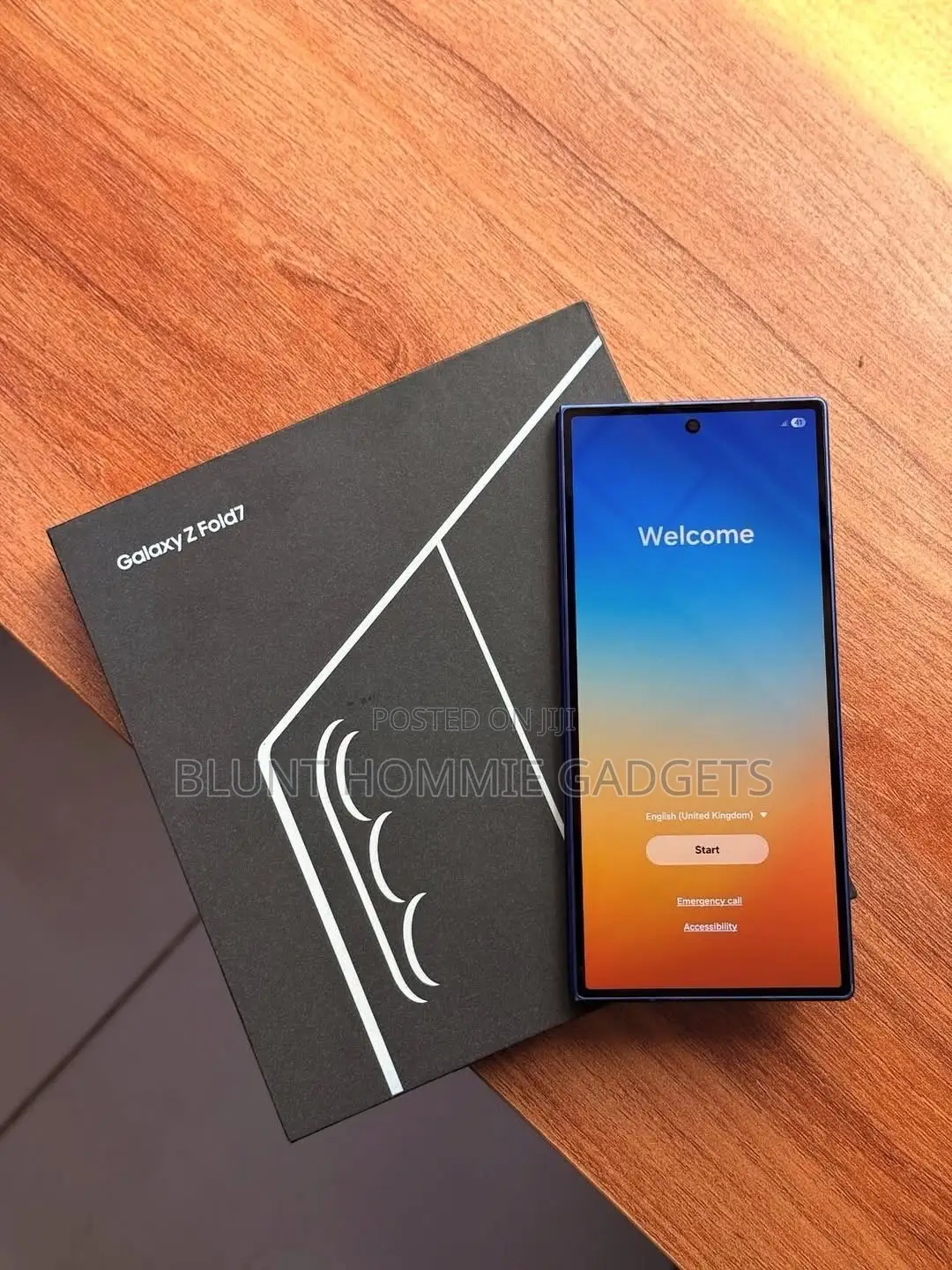 New Samsung Galaxy Z Fold7 512 GB Blue