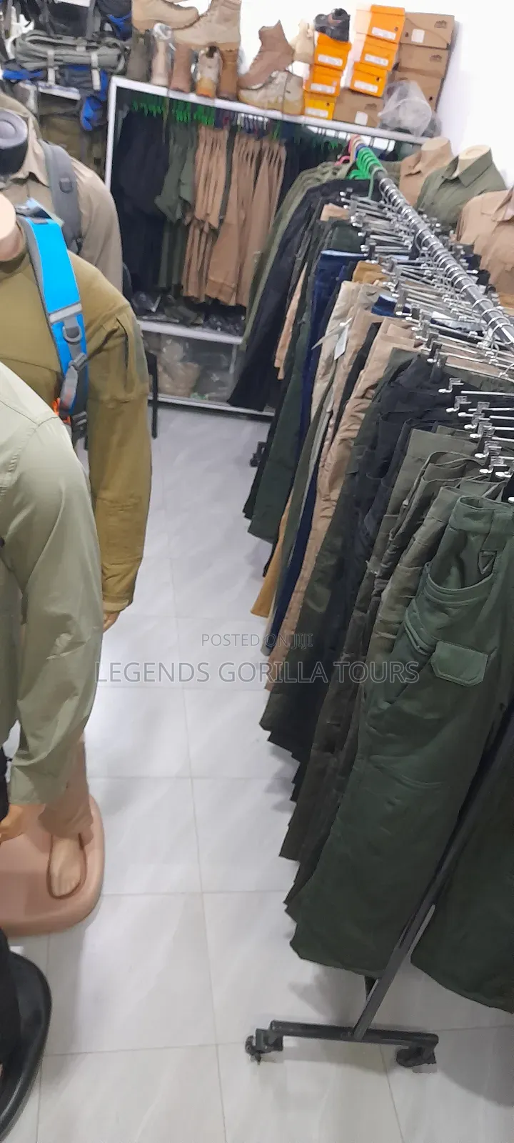 Tactical Safari Cargo Items