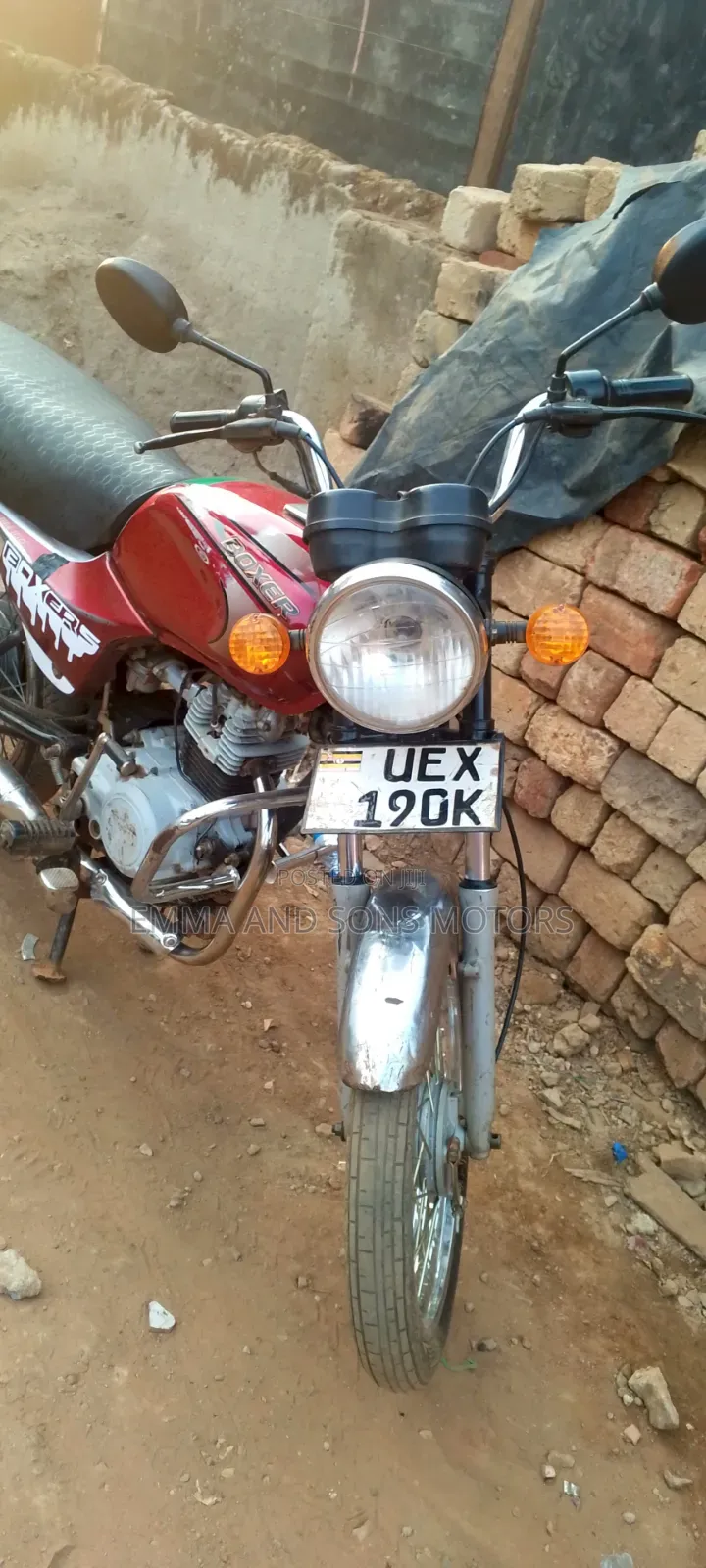 Bajaj Boxer 100 2019 Red