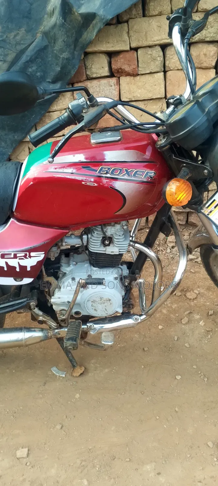 Bajaj Boxer 100 2019 Red