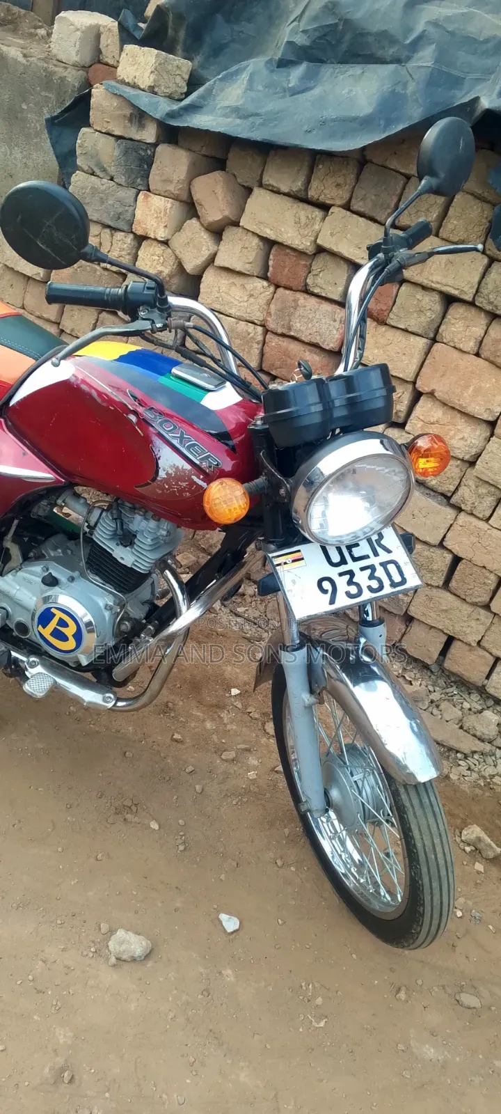 Bajaj Boxer 100 2019 Red
