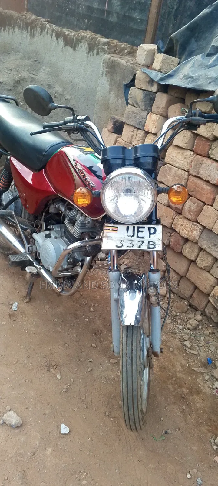 Bajaj Boxer 100 2019 Red