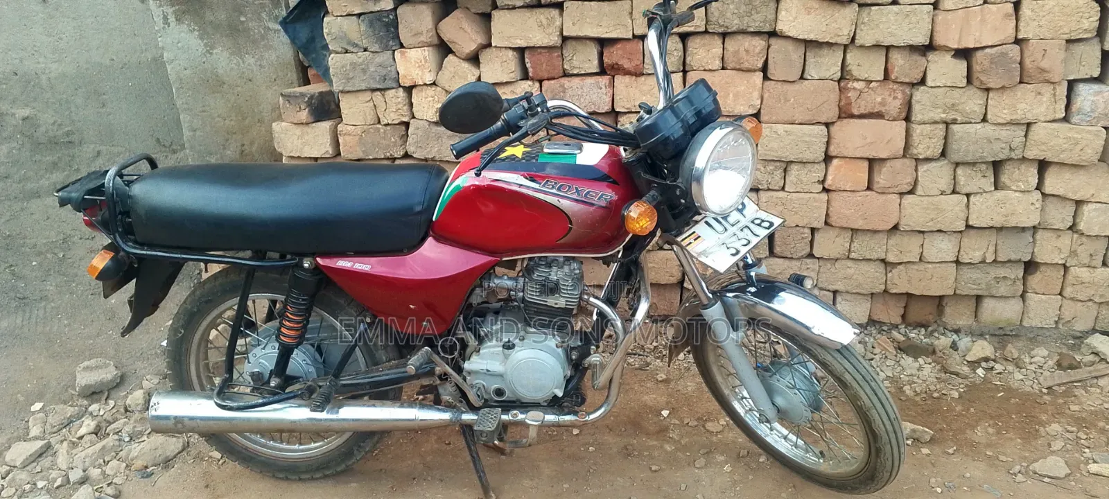 Bajaj Boxer 100 2019 Red
