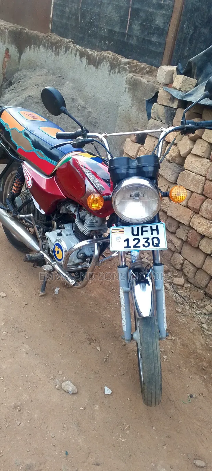 Bajaj Boxer 100 2022 Red