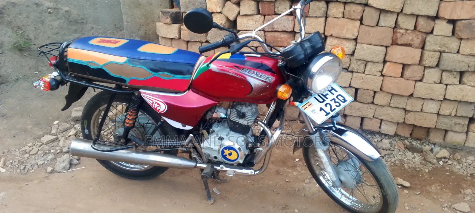 Bajaj Boxer 100 2022 Red