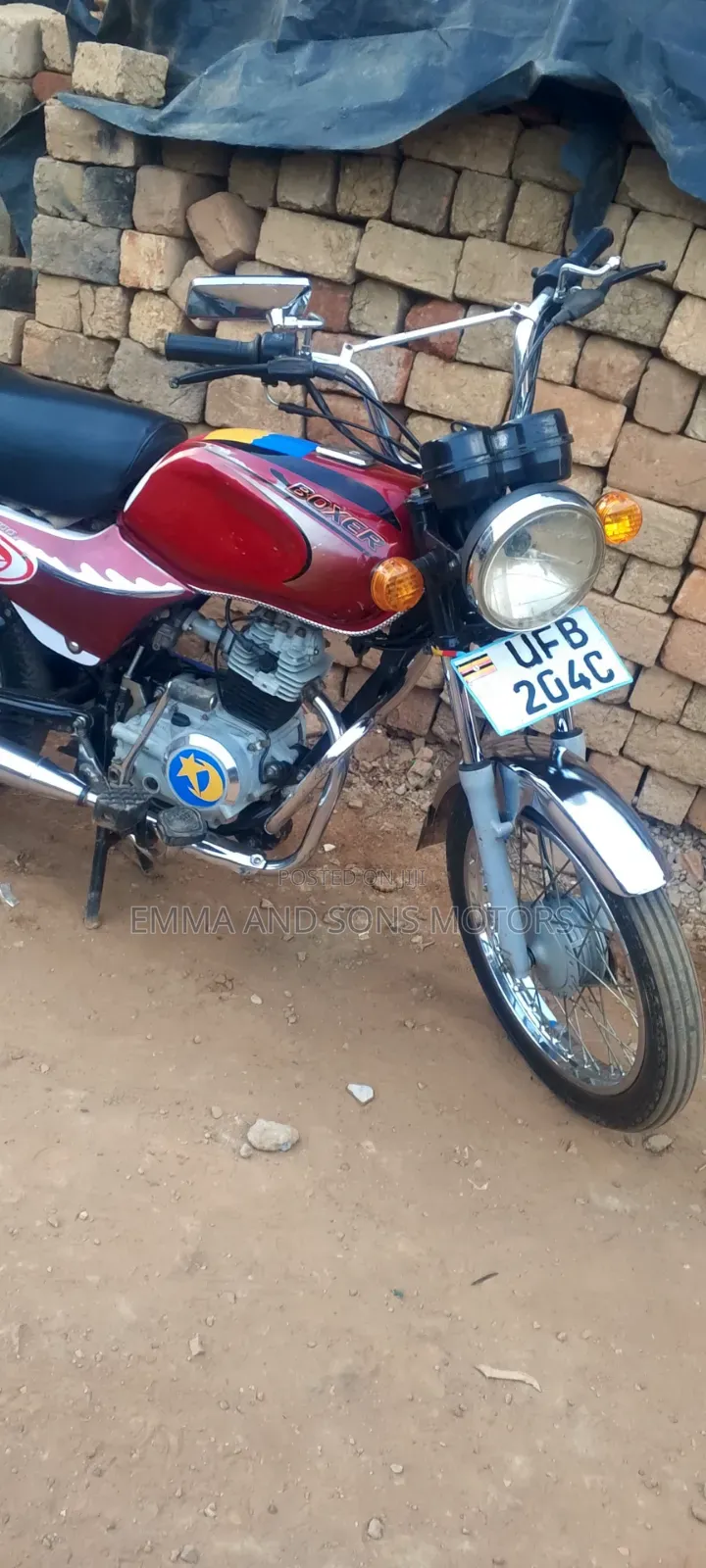 Bajaj Boxer 100 2022 Red