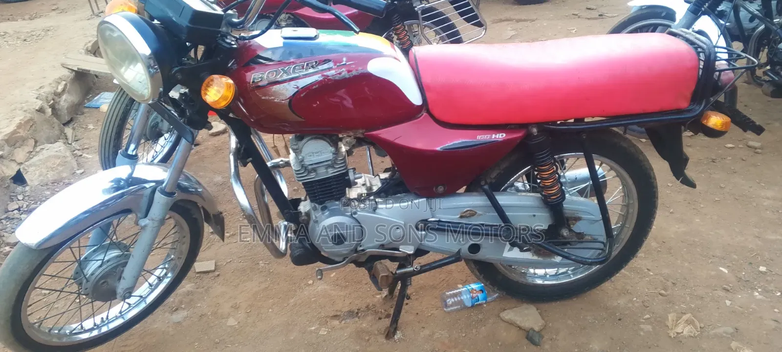 Bajaj Boxer 100 2018 Red