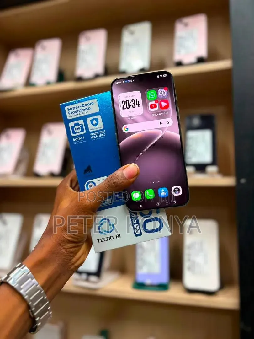 New Tecno Camon 50 Ultra 512 GB Silver