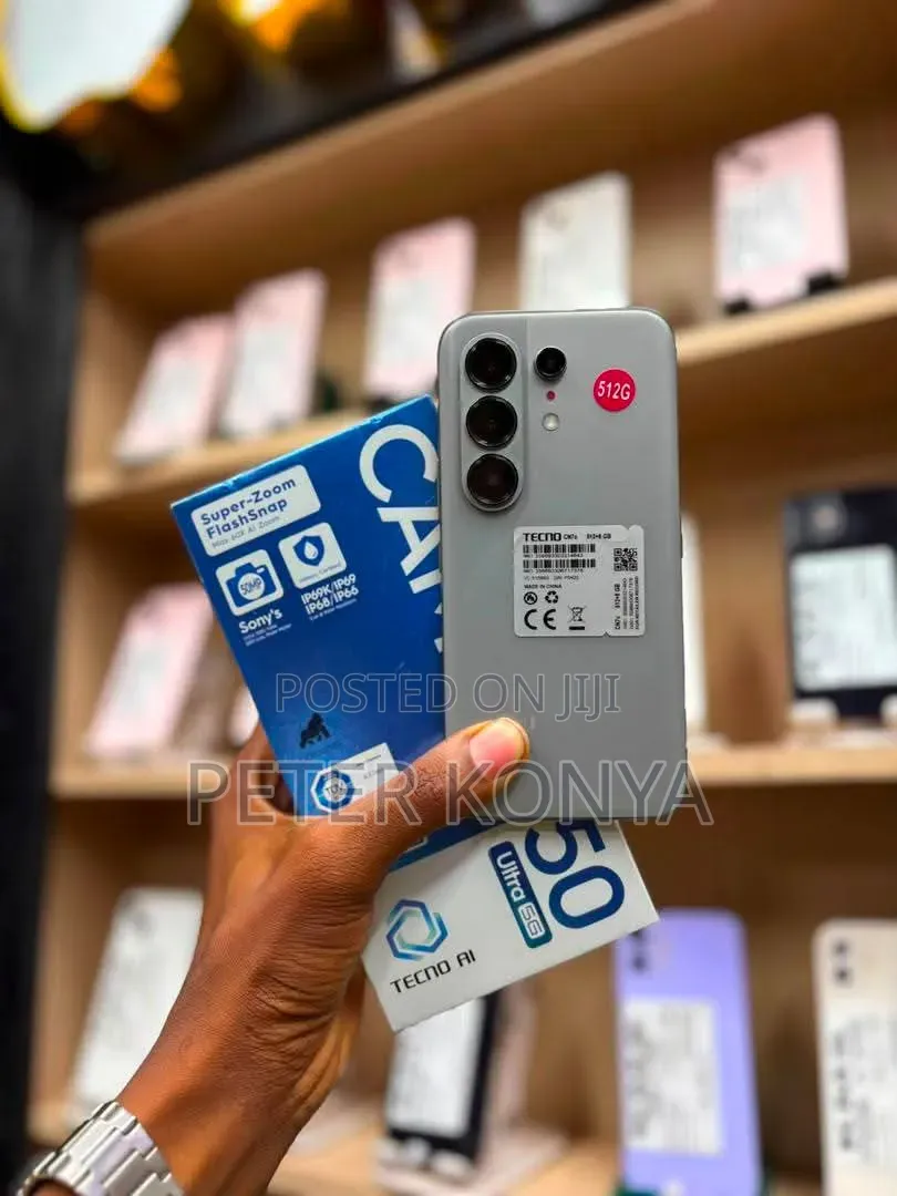 New Tecno Camon 50 Ultra 512 GB Silver