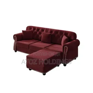 Sofas/Victoria 3 Seaters Vintage Sofas + One Pouf 699,000/- Any Colour