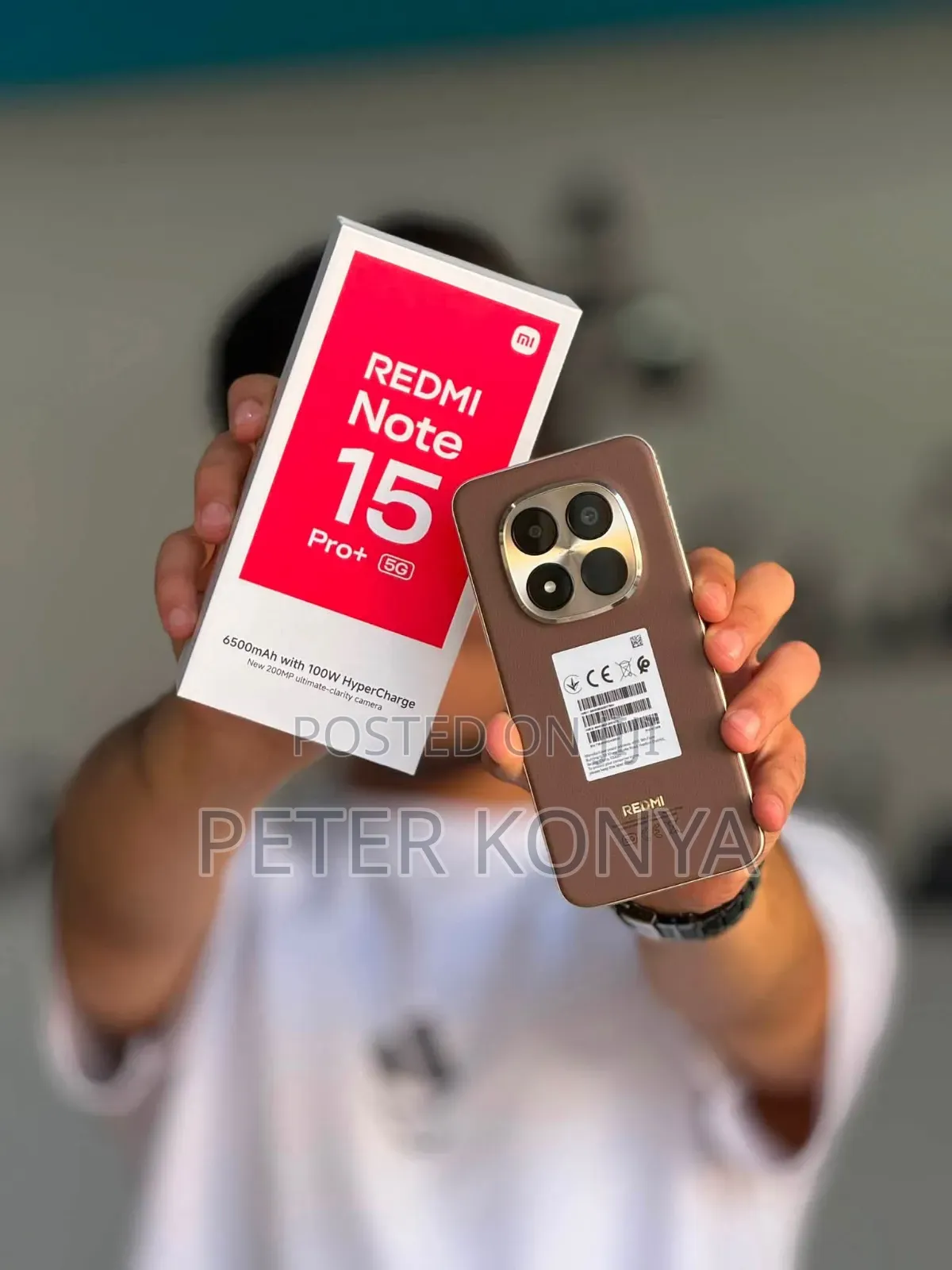 New Xiaomi Redmi Note 15 Pro+ 512 GB Gray