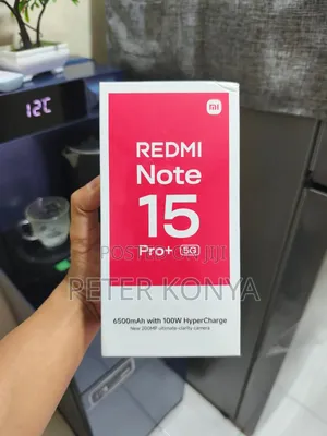 New Xiaomi Redmi Note 15 Pro+ 512 GB Black