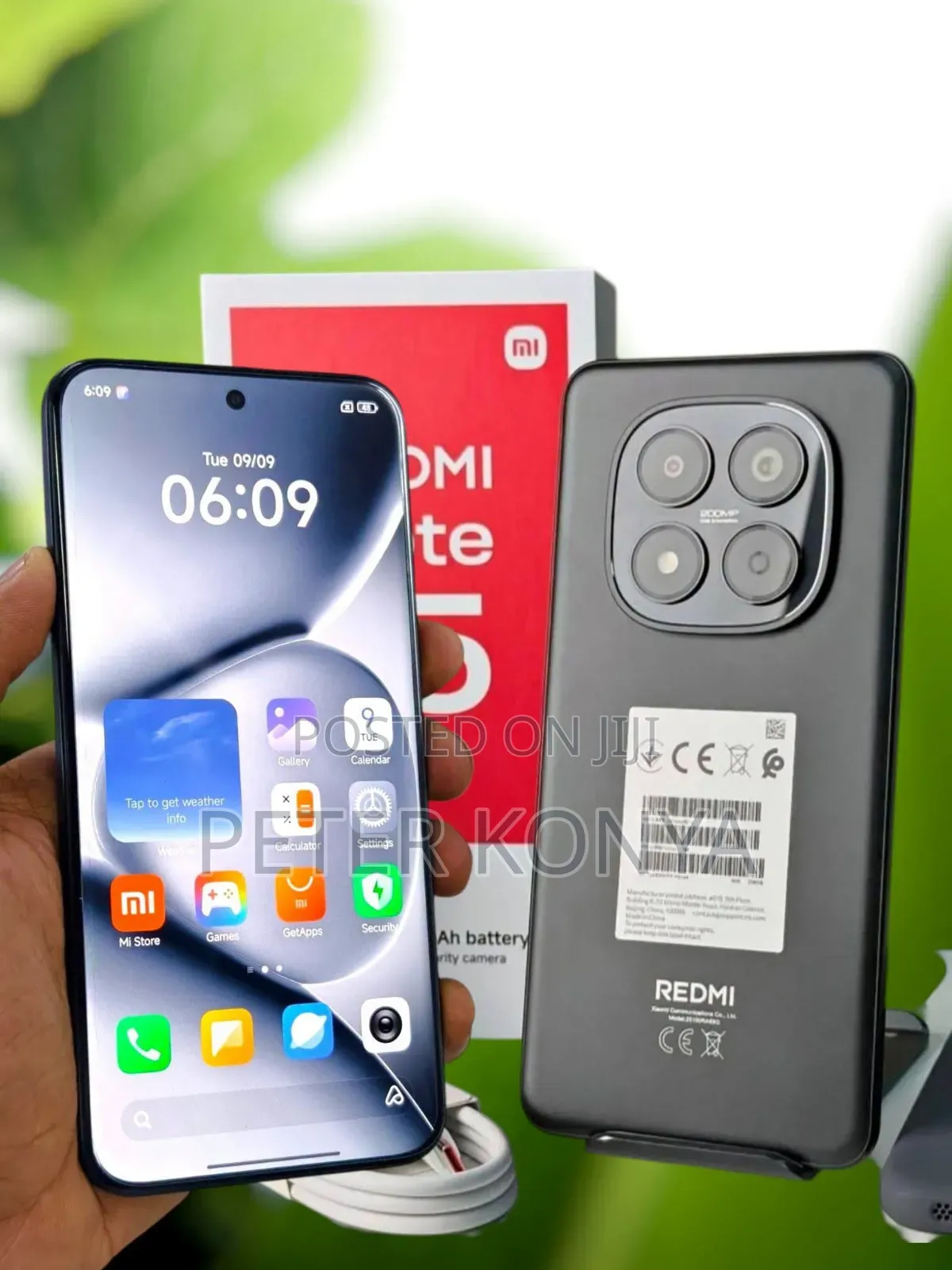 New Xiaomi Redmi Note 15 Pro+ 512 GB Black