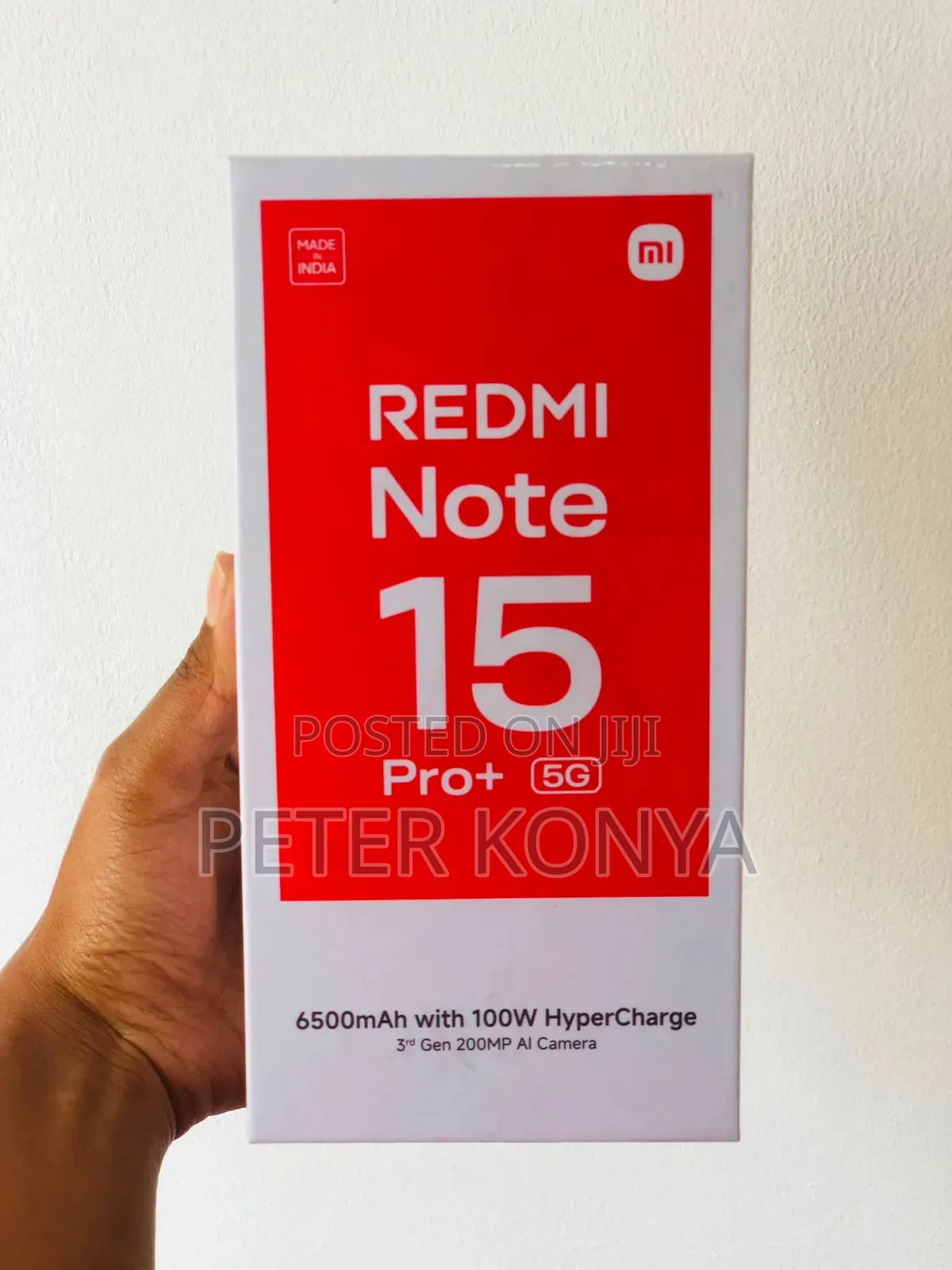 New Xiaomi Redmi Note 15 Pro+ 512 GB Black