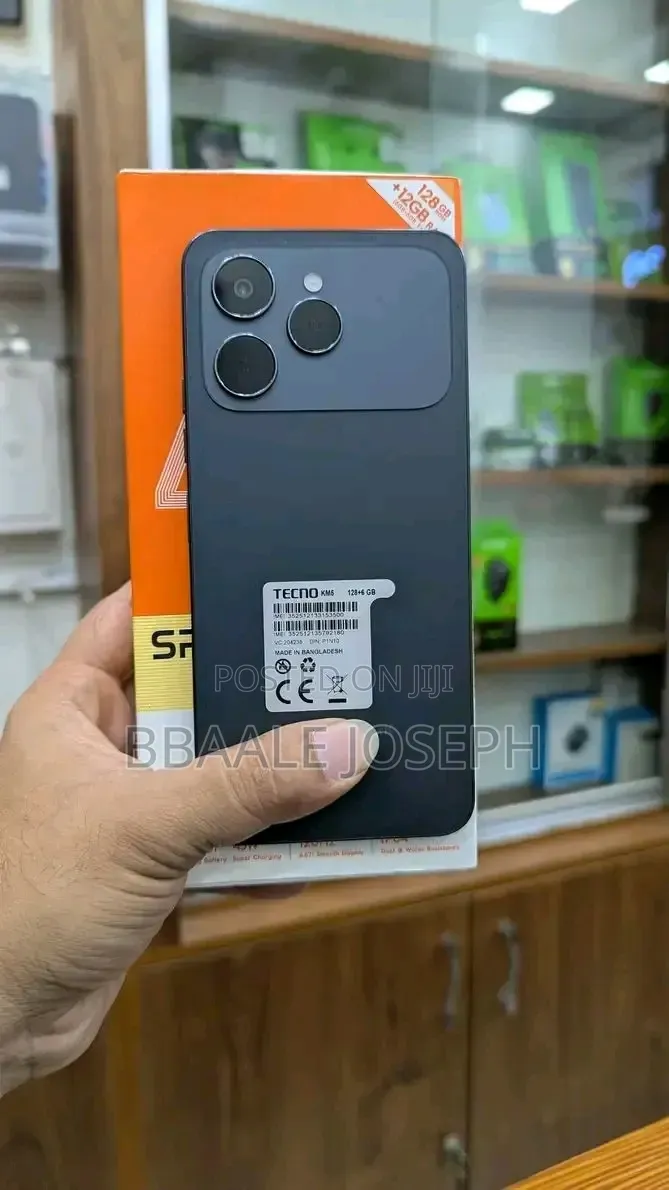 New Tecno Spark 40 128 GB Black