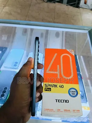 New Tecno Spark 40 Pro 128 GB Black