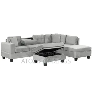 Sofas/Madona 5 Seaters L Sofas + Ottoman Pouf 1,99,000/- Any Colour