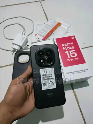 New Xiaomi Redmi Note 15 Pro+ 256 GB Black