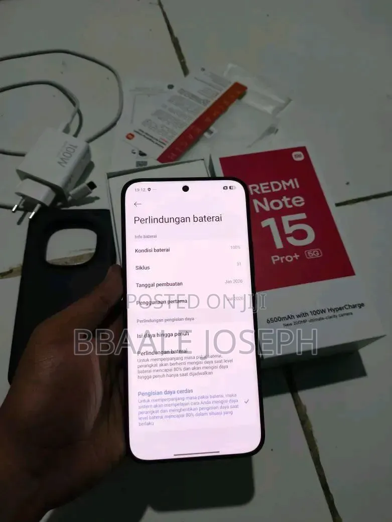 New Xiaomi Redmi Note 15 Pro+ 256 GB Black