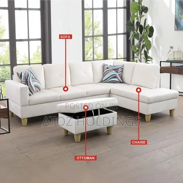 Sofas/Montana 5 Seaters L Sofas + Ottoman Pouf 999,000/- In Any Colour