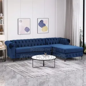 Sofas/Louisiana Chesterfield L Sofas 5 Seater Any Colour 1,399,000/-