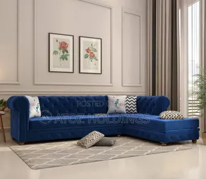 Sofas/Louisiana Chesterfield L Sofas 5 Seater Any Colour 1,399,000/-