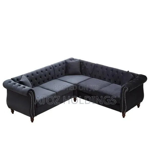Sofas/Celine Dion Chesterfield L Sofas 5 Seater Any Colour 1,499,000/-