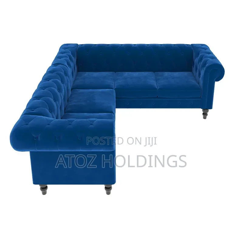 Sofas/Celine Dion Chesterfield L Sofas 5 Seater Any Colour 1,499,000/-