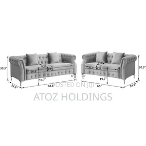 Sofas/5 Seaters Perfect Chesterfield Sofas in Any Colour 1,499,000/-