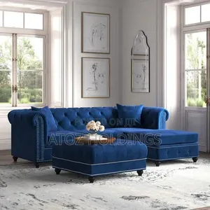 Sofas/4 Seaters Mini L Chesterfield Sofas in Any Colour From 999,000/-