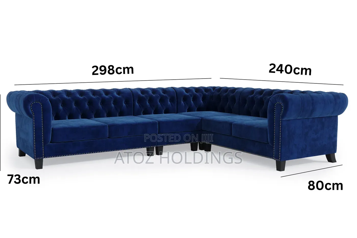 Sofas/Sectional Chesterfield Sofas 5 Seaters in Any Colour 1,499,000/-