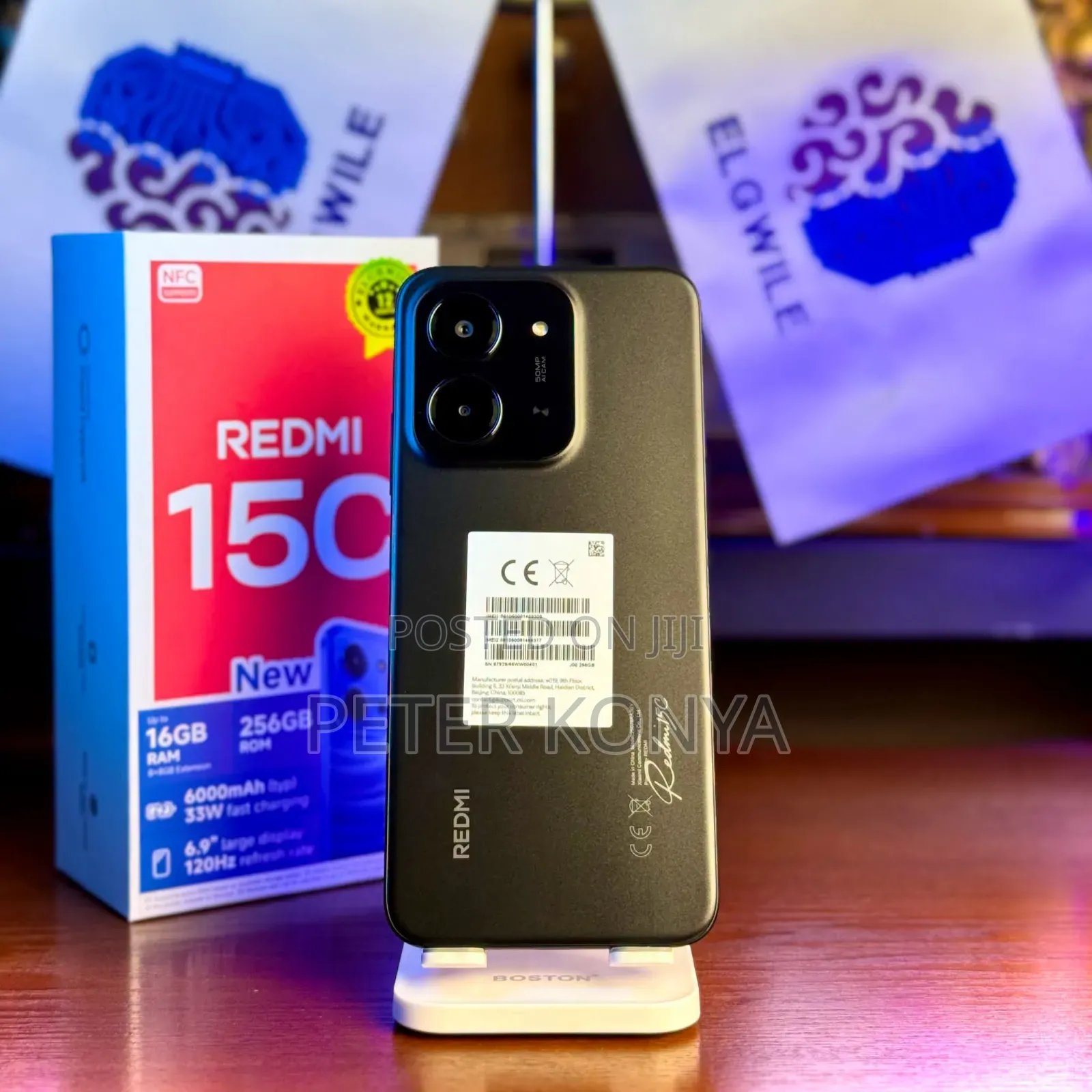 New Xiaomi Redmi 15C 4G 256 GB Black