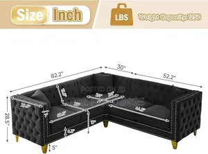 Sofas/5 Seaters Box Chesterfield Sofas Order in Any Colour 1,599,000/-