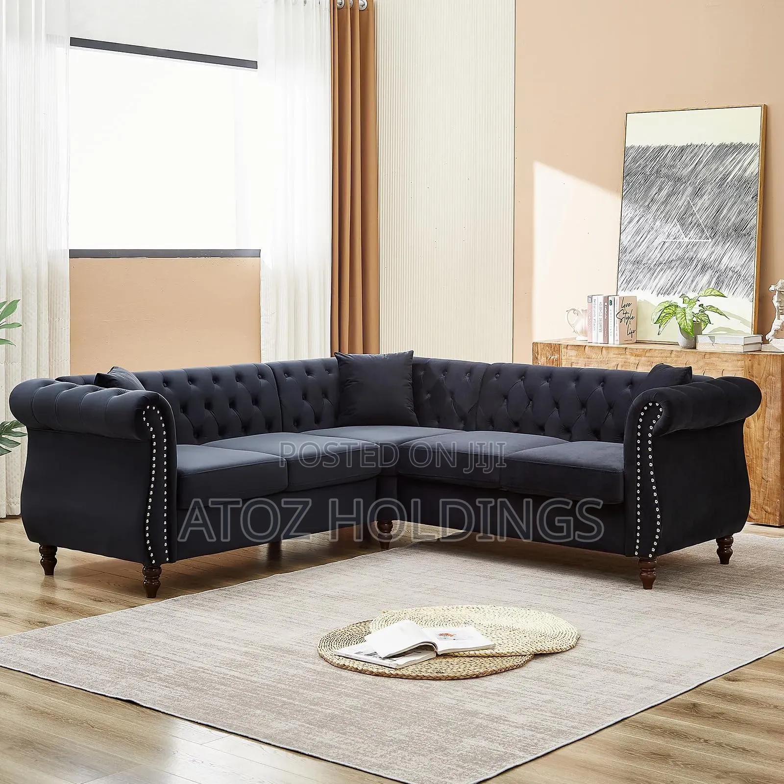 Sofas of 5 Flamingo Chesterfield Sofas in Any Colour From 1,600,000/-