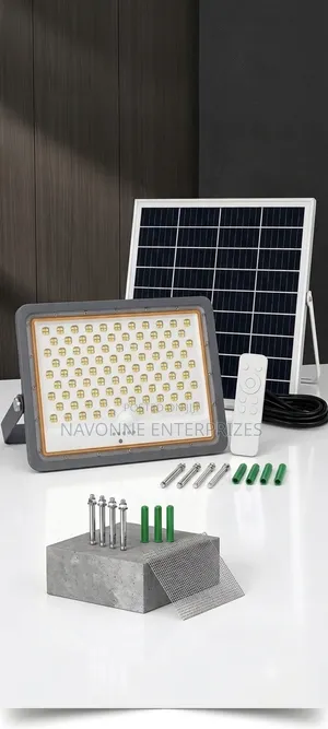 500 Watt Super Bright Outdoor Solar Security Flood Light – Commercial