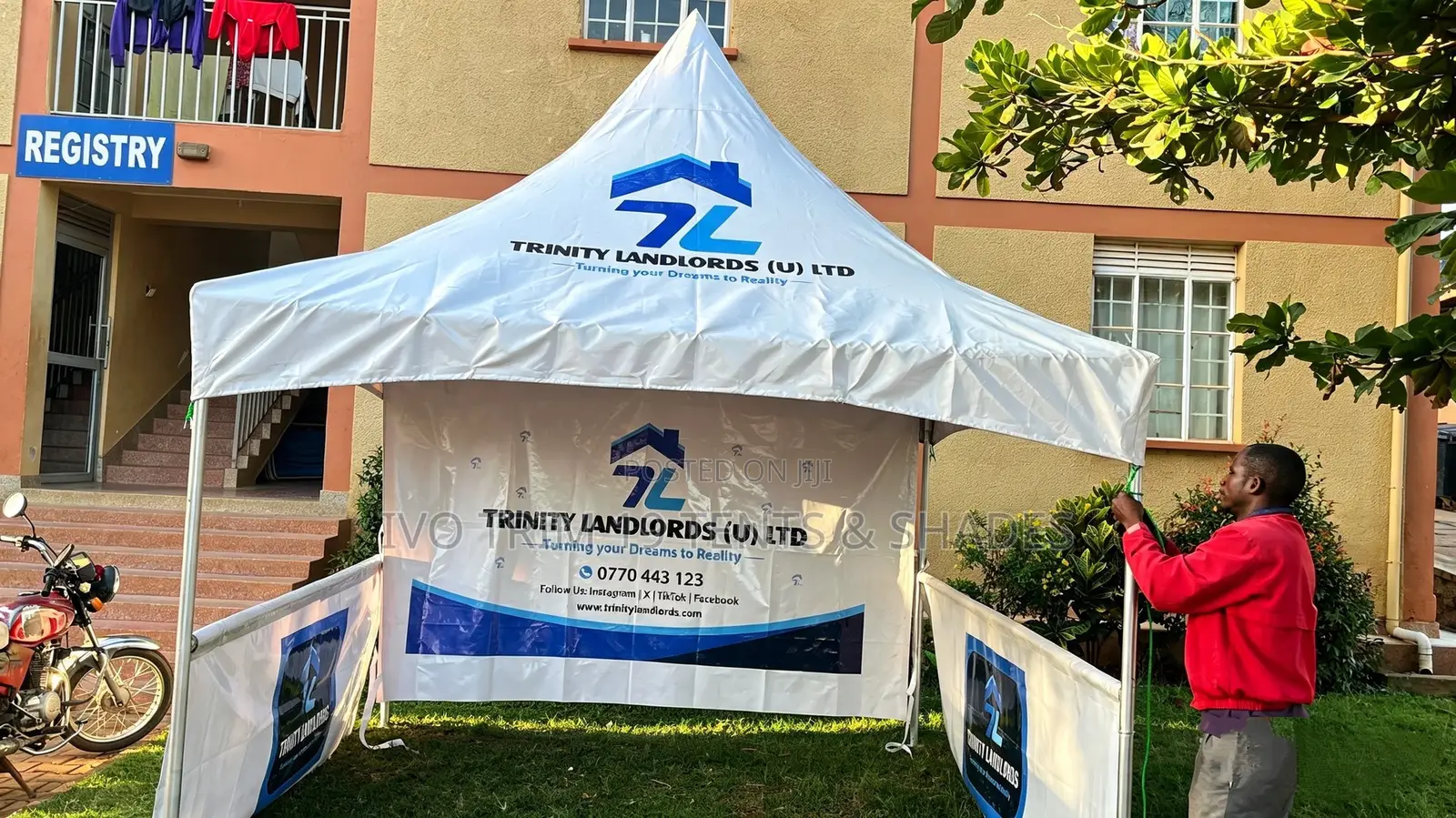 High-Peak Exhibition Tent