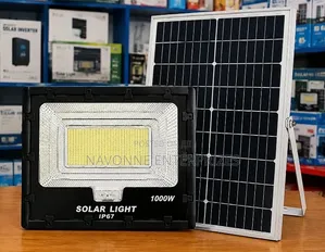 1000 Watt Super Bright Outdoor Solar Security Flood Light – Commercial