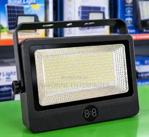 200W Portable Solar Flood Light – Dimmable Outdoor Emergency Light