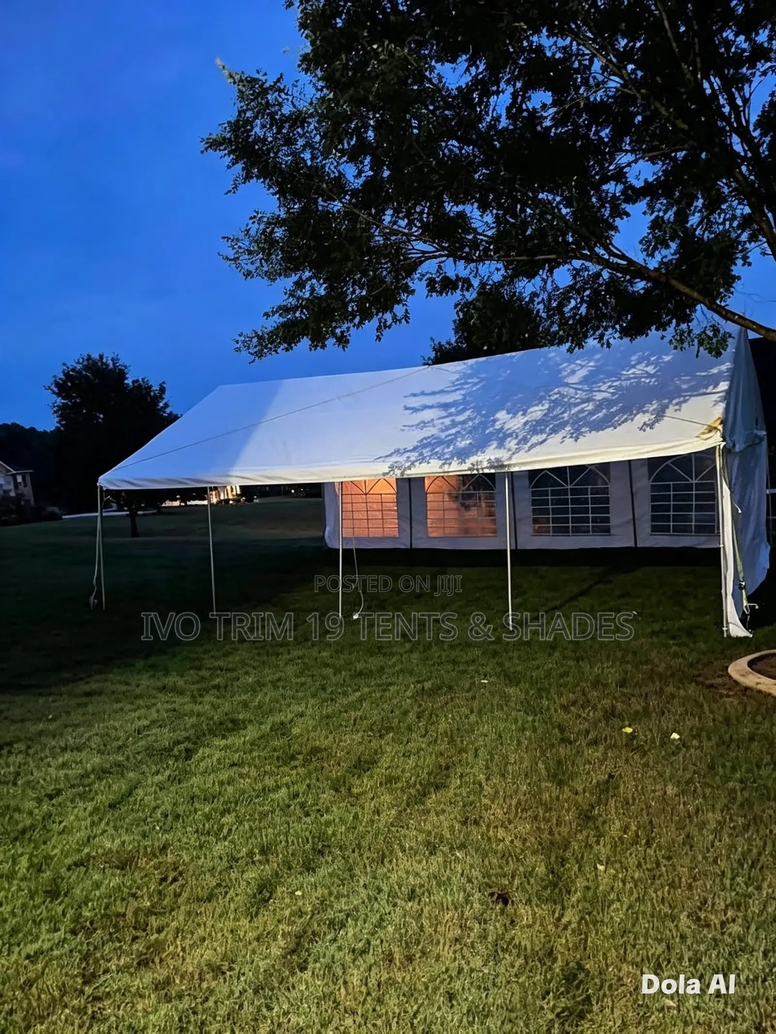 200seater Custom-Branded a-Frame Event Canopy