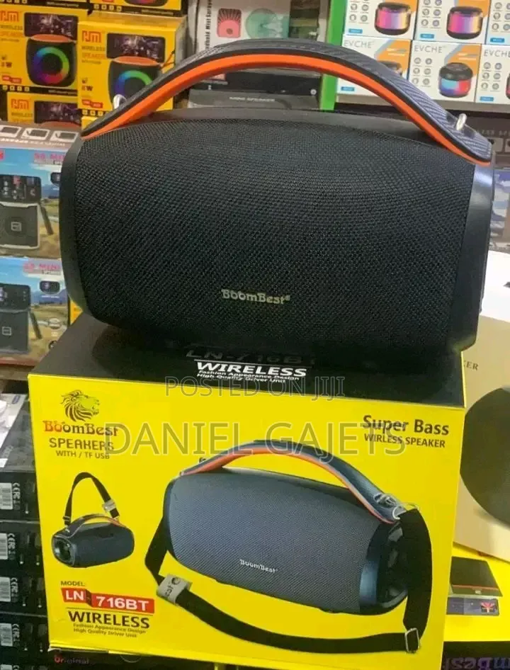 Boombest Portable Rechargeable Speaker Nr716bt